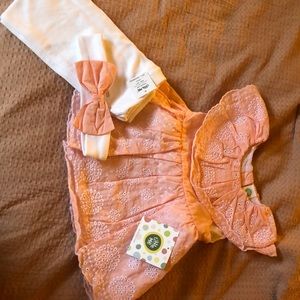 Little me infant dress